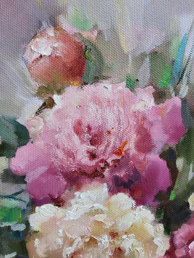 Original Fine Art Floral Painting by Olha Laptieva