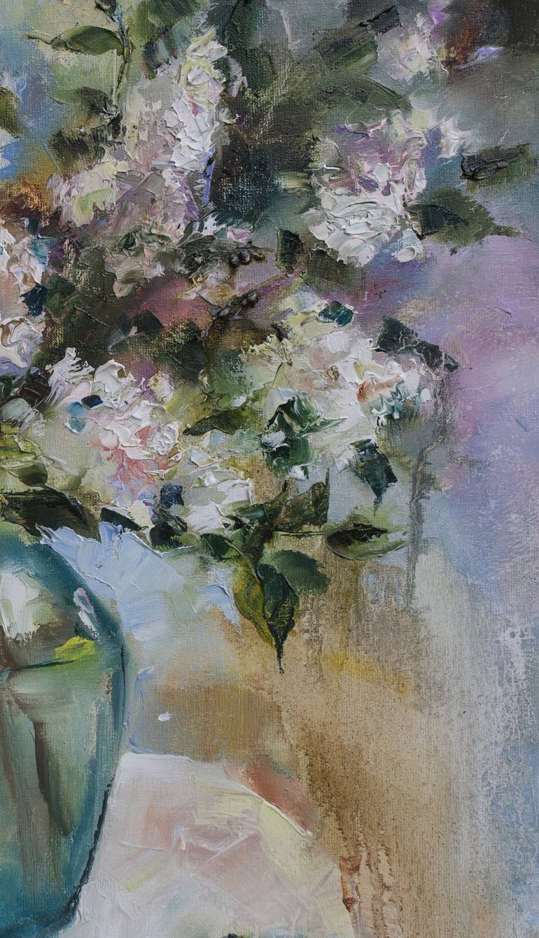 Original Floral Painting by Olha Laptieva
