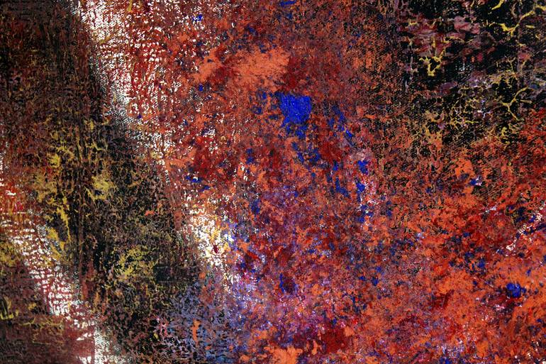Original Abstract Expressionism Abstract Painting by Louis Knight
