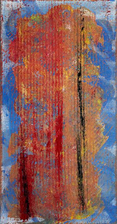 Original Abstract Expressionism Abstract Painting by Louis Knight