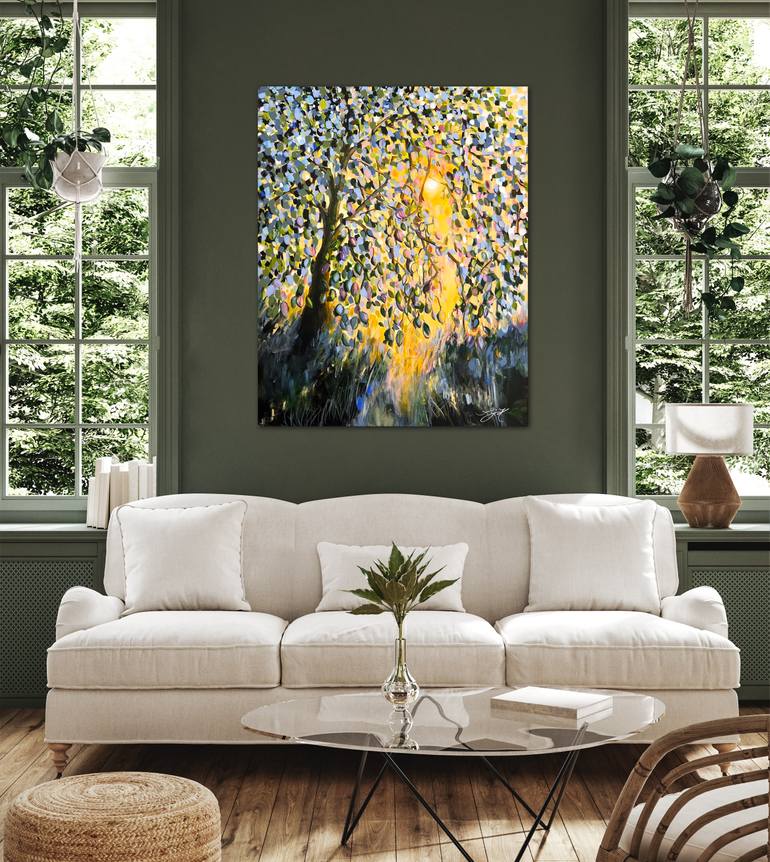 Original Contemporary Botanic Painting by Sandra Gebhardt-Hoepfner