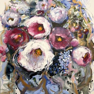 Original Impressionism Floral Paintings by Sandra Gebhardt-Hoepfner