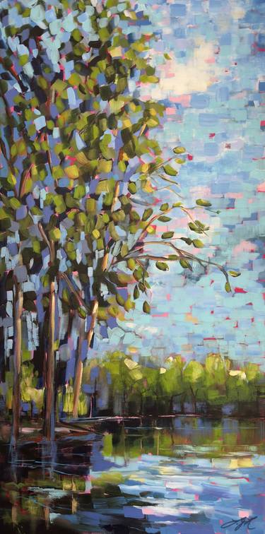 Original Landscape Paintings by Sandra Gebhardt-Hoepfner