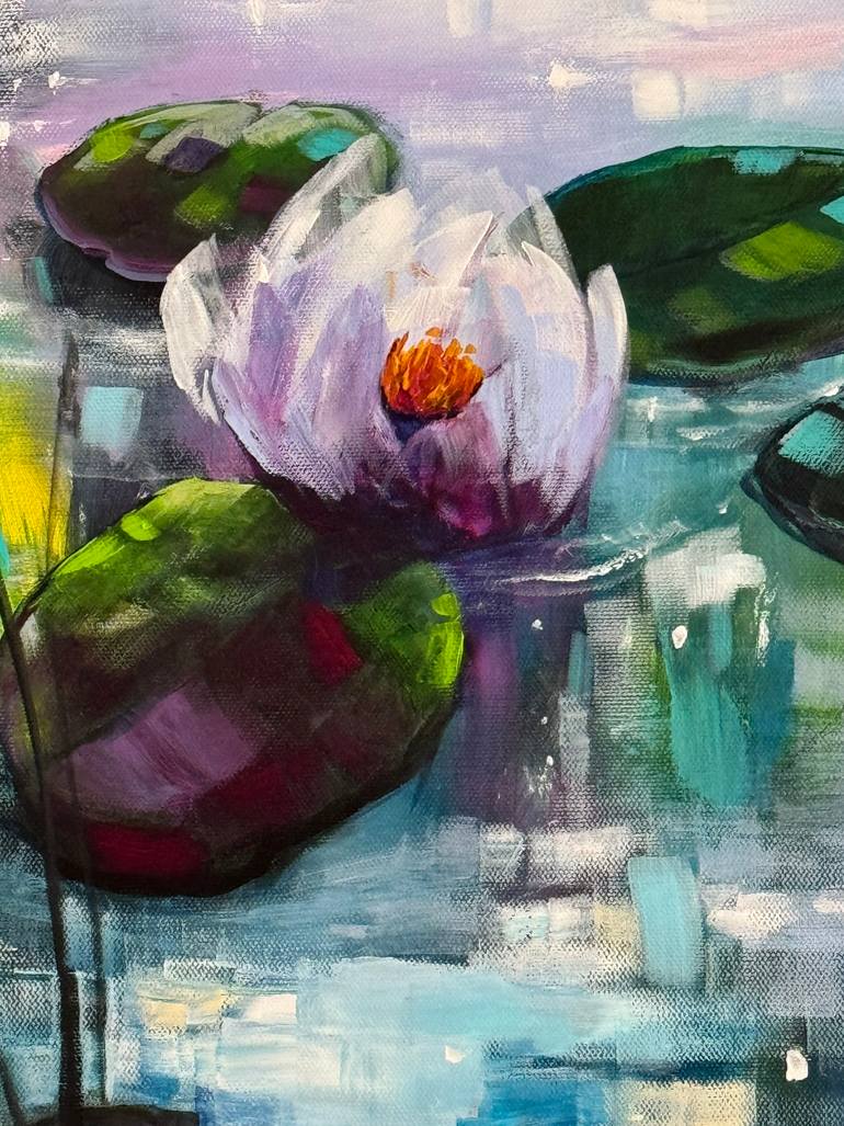 Original Contemporary Floral Painting by Sandra Gebhardt-Hoepfner