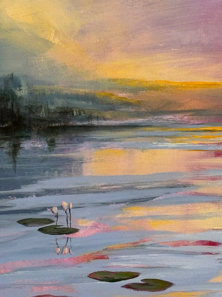 Original Contemporary Floral Painting by Sandra Gebhardt-Hoepfner