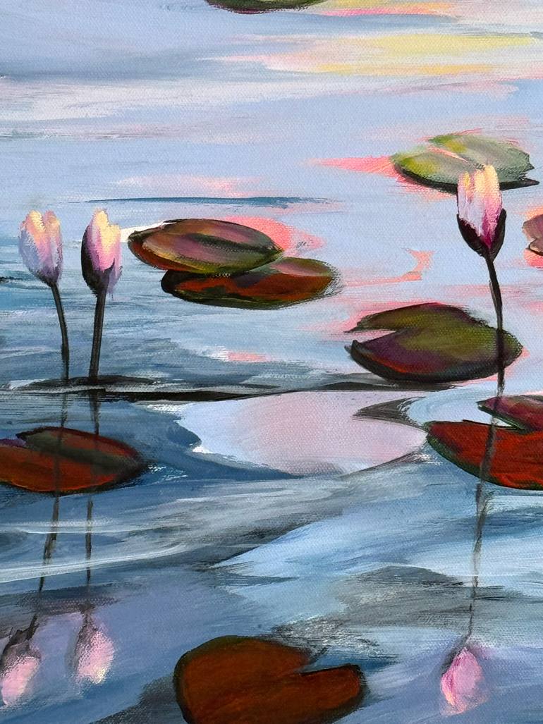 Original Contemporary Floral Painting by Sandra Gebhardt-Hoepfner