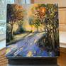 On my easel