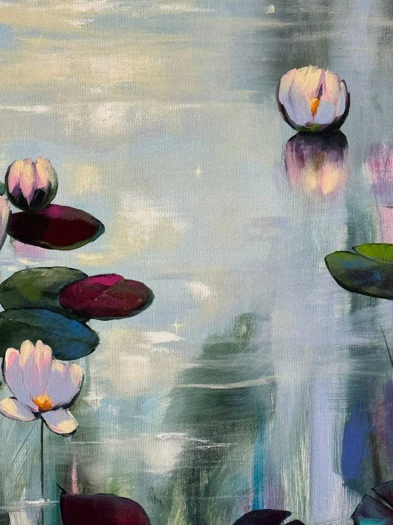 Original Contemporary Floral Painting by Sandra Gebhardt-Hoepfner