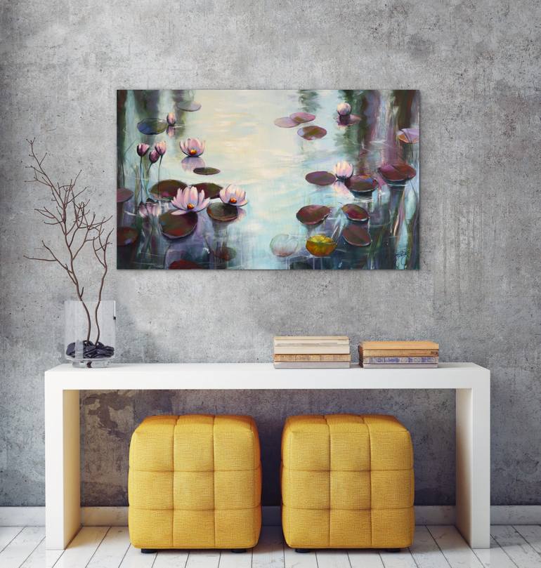 Original Contemporary Floral Painting by Sandra Gebhardt-Hoepfner