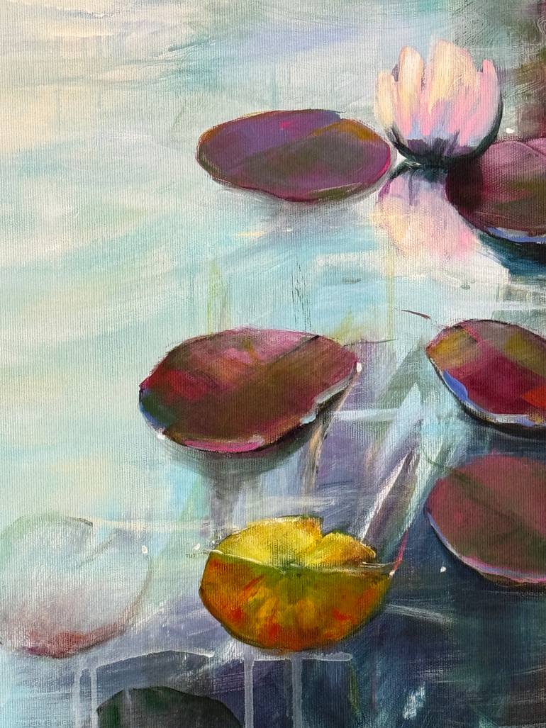 Original Contemporary Floral Painting by Sandra Gebhardt-Hoepfner