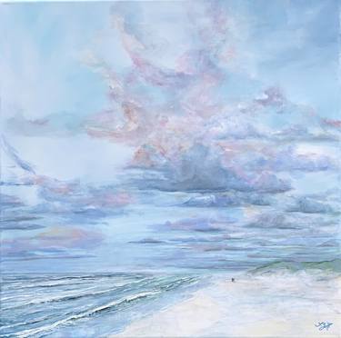 Original Modern Beach Paintings by Sandra Gebhardt-Hoepfner