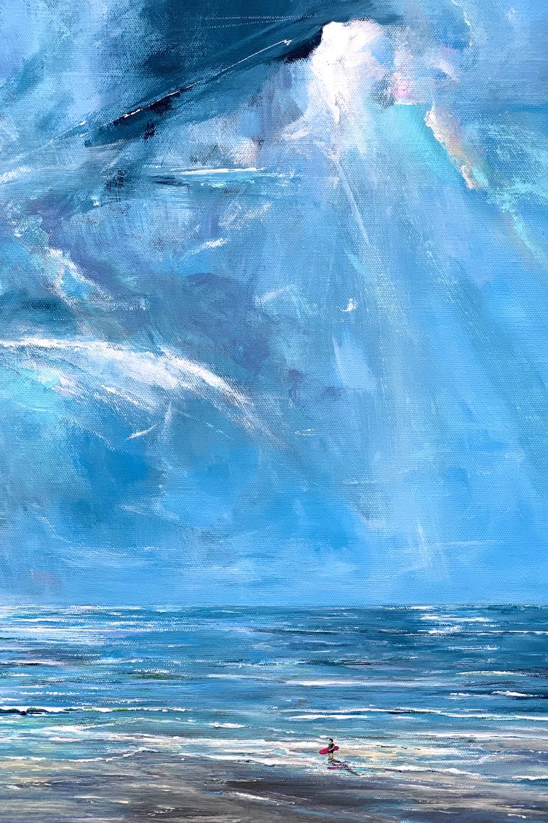 Original Fine Art Seascape Painting by Sandra Gebhardt-Hoepfner