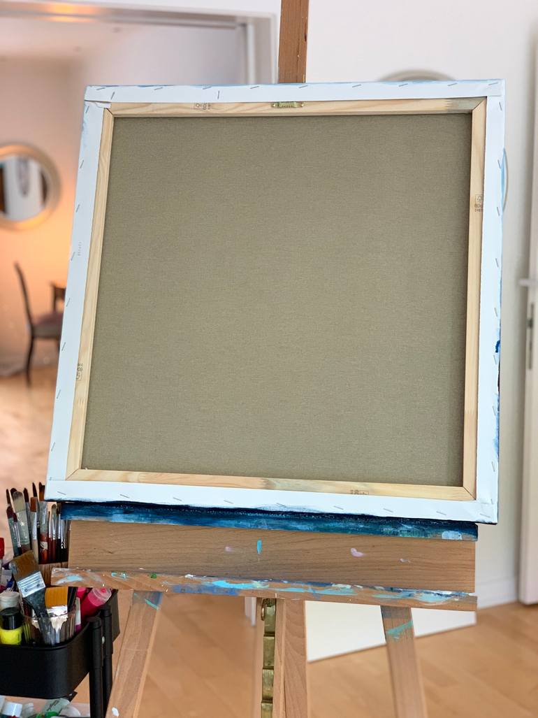 Original Impressionism Seascape Painting by Sandra Gebhardt-Hoepfner
