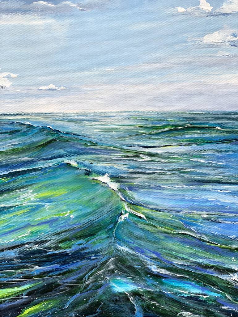 Original Seascape Painting by Sandra Gebhardt-Hoepfner