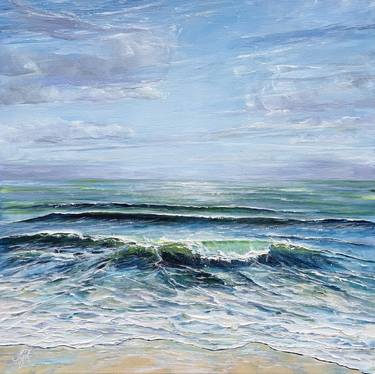 Ocean Beach Paintings | Saatchi Art