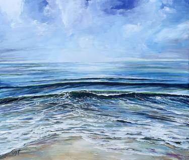 Original Fine Art Seascape Paintings by Sandra Gebhardt-Hoepfner