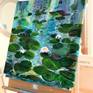 On my easel with the view of the sides