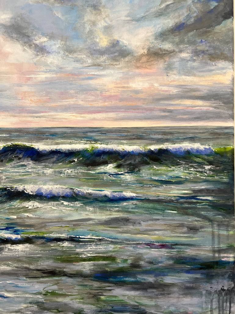 Original Seascape Painting by Sandra Gebhardt-Hoepfner