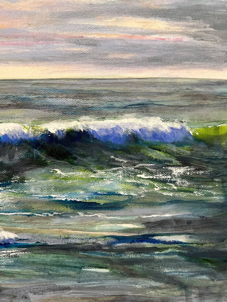 Original Seascape Painting by Sandra Gebhardt-Hoepfner