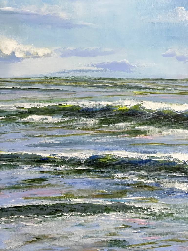 Original Seascape Painting by Sandra Gebhardt-Hoepfner