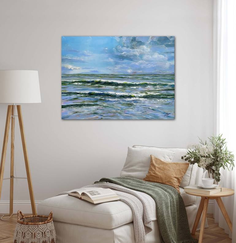 Original Seascape Painting by Sandra Gebhardt-Hoepfner