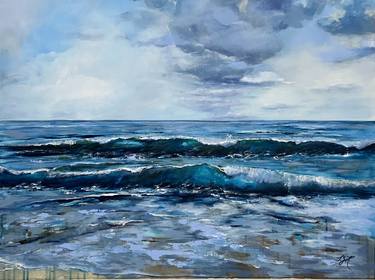 Original Beach Paintings by Sandra Gebhardt-Hoepfner