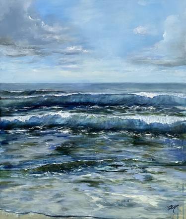 Original Beach Paintings by Sandra Gebhardt-Hoepfner