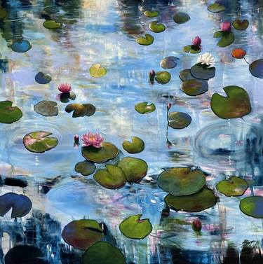 Original Impressionism Botanic Paintings by Sandra Gebhardt-Hoepfner