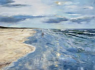 Original Beach Paintings by Sandra Gebhardt-Hoepfner