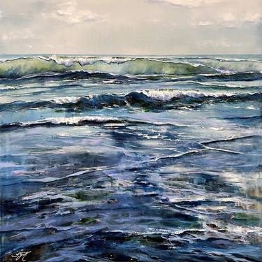 Original Fine Art Seascape Paintings by Sandra Gebhardt-Hoepfner