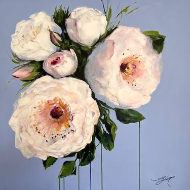 Original Impressionism Floral Paintings by Sandra Gebhardt-Hoepfner