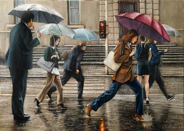 Original People Paintings by Rauf Janibekov