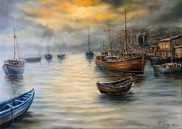 Original Impressionism Fantasy Paintings by Rauf Janibekov