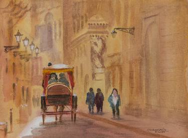 Original Places Paintings by Chidanand M
