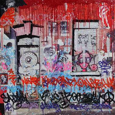 Original Street Art Graffiti Mixed Media by Tomasz Brynowski