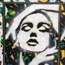 This painting is inspired by street art. Executed using stencil, spray paint, markers and acrylic paint. Kept in street art - pop art style. The characteristic motif of the woman's face has been often used by the artist in many of his artworks including murals, canvases and other graphics.

Artwork is hand-signed by the artist at the front and the back of the canvas.
Certificate of Authenticity included.

Ready to hang. No frame needed.
Artist Tomasz Brynowski