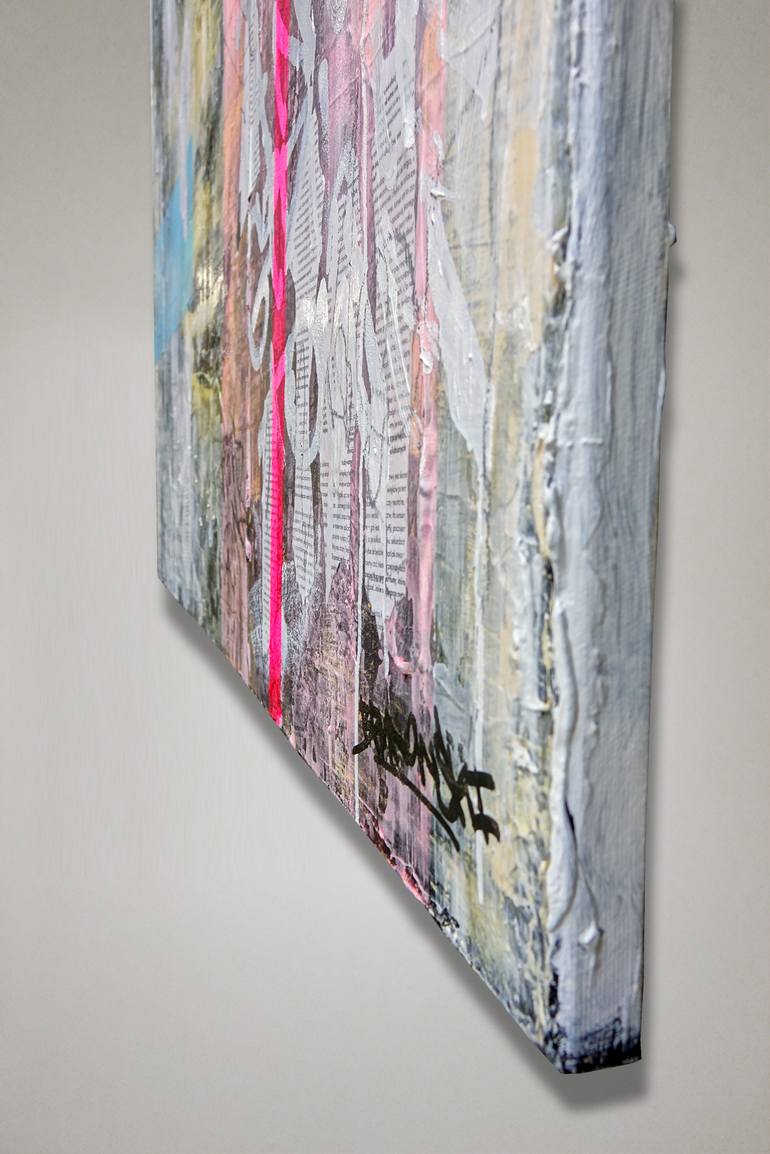 Original Street Art People Painting by Tomasz Brynowski