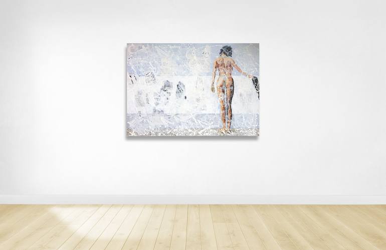 Original Figurative Nude Painting by Tomasz Brynowski