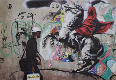 Original Street Art Graffiti Painting by KuKo AG RaiRei