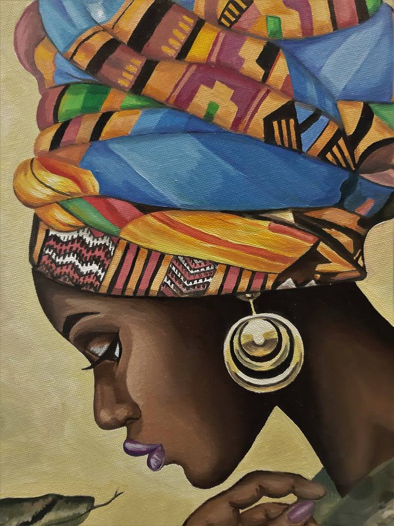 Original Figurative Women Painting by Lidiia Mishchenko