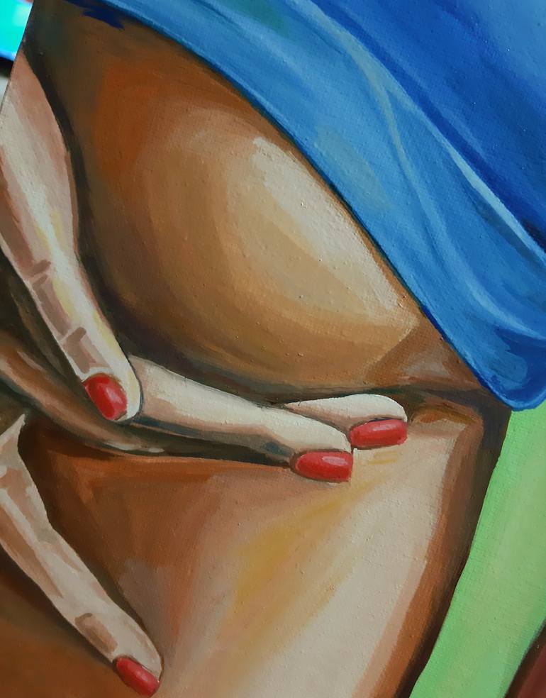 Original Art Deco Body Painting by Lidiia Mishchenko