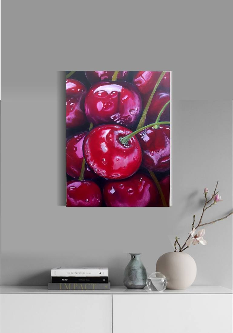 Original Food Painting by Lidiia Mishchenko