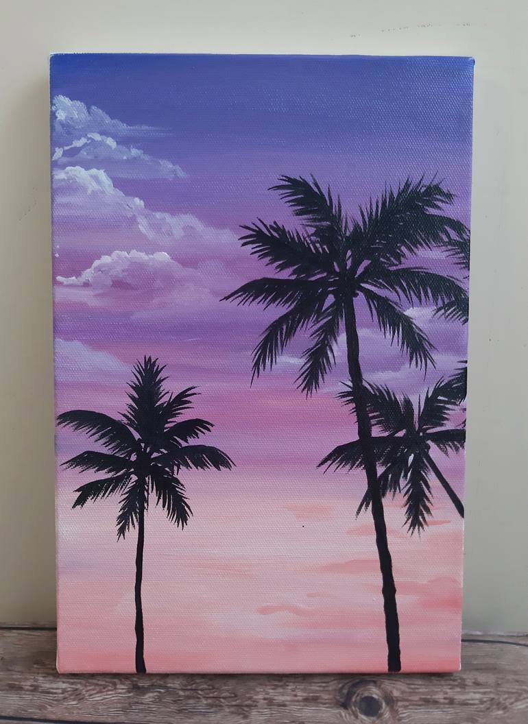 Original Realism Beach Painting by Lidiia Mishchenko