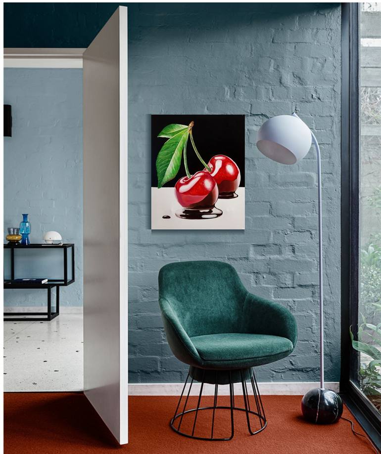 Original Minimalism Still Life Painting by Lidiia Mishchenko