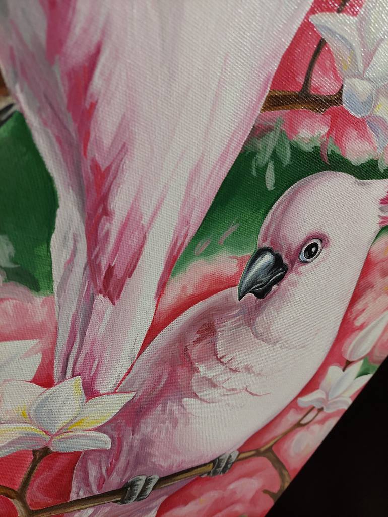 Original Art Deco Animal Painting by Lidiia Mishchenko