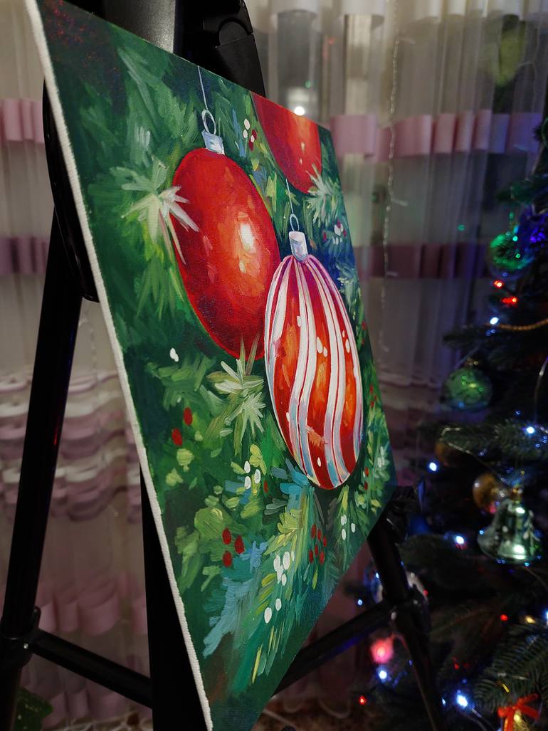 Original Art Deco Still Life Painting by Lidiia Mishchenko