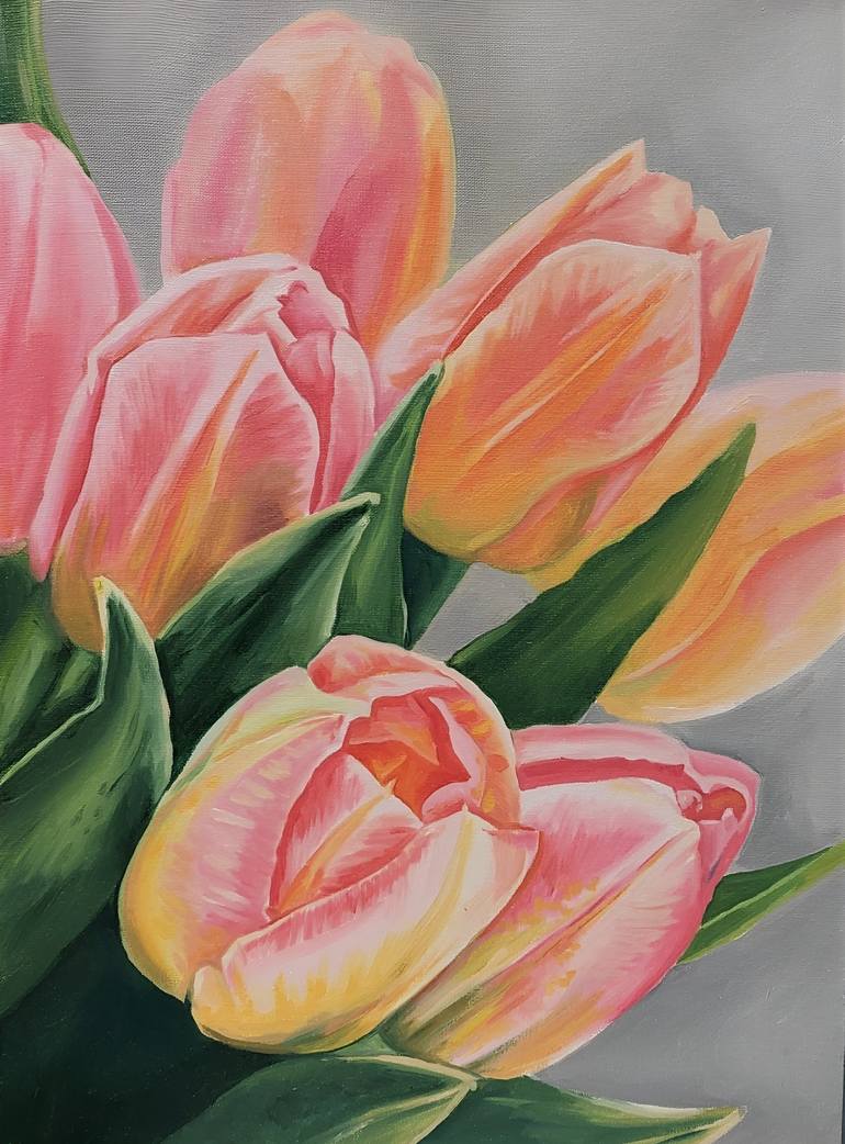 Tulips: Original Watercolor and PRINTS!