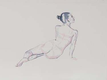 Original Expressionism Nude Paintings by Jimmy Le