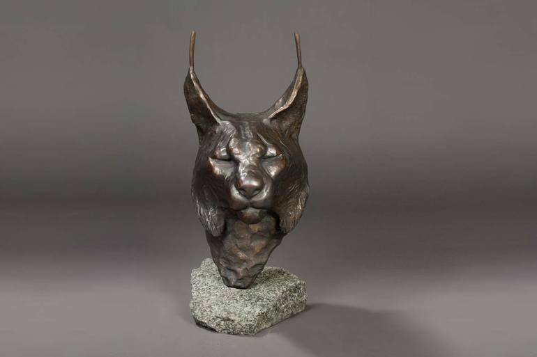 Original Fine Art Animal Sculpture by Andrei Dolidze