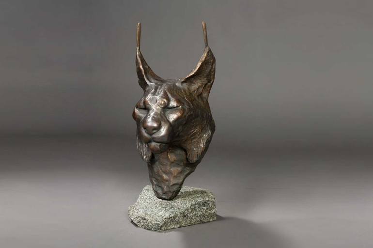 Original Fine Art Animal Sculpture by Andrei Dolidze